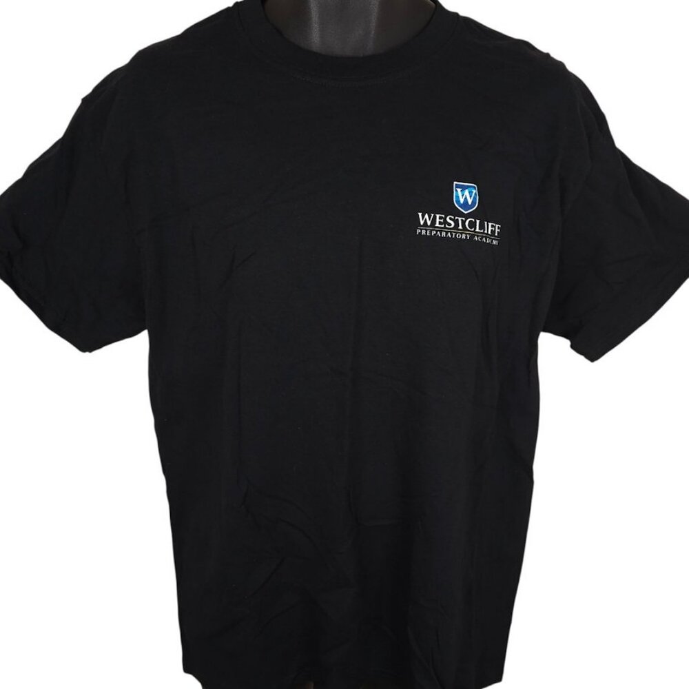 Westcliff Prep T Shirt Mens Size Large Black Preparatory Academy California - Picture 2 of 6